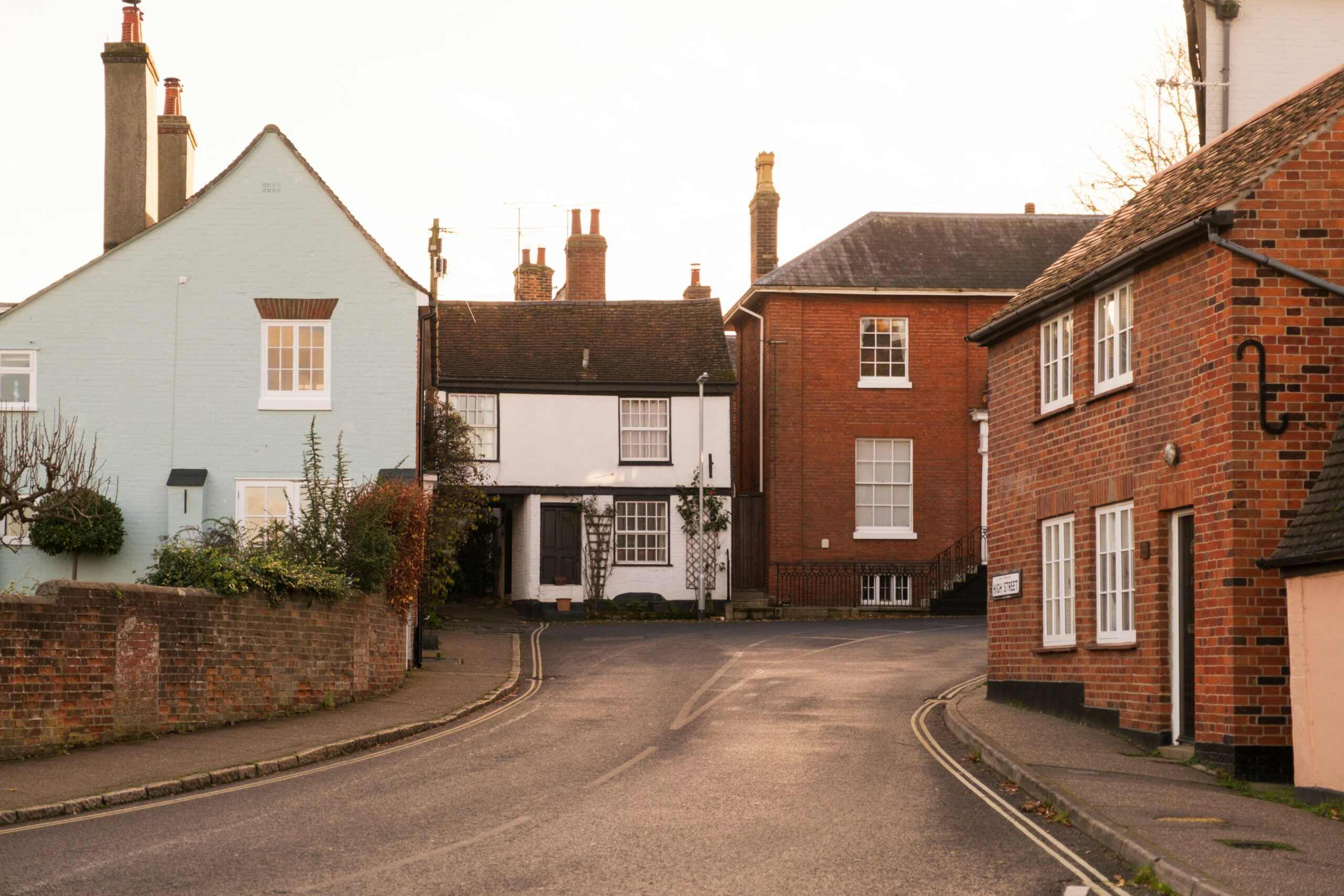 Traditional houses in Workington Cumbria